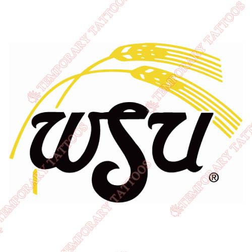 Wichita State Shockers Customize Temporary Tattoos Stickers NO.6997